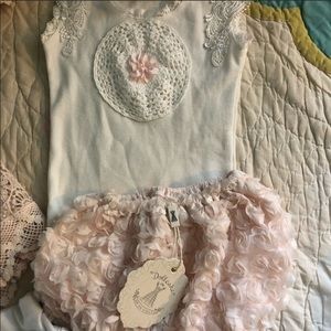 Beauty queen tank and ruffle bloomers